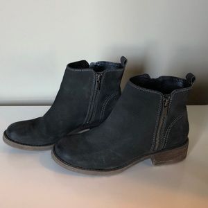 Lucky Brand Grey Bootie - Great Condition